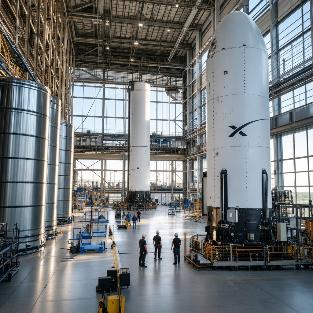 Foto till artikeln: SpaceX tjänar mer på beräkningskraft än raketer – nu är AI bolagets största inkomstkälla