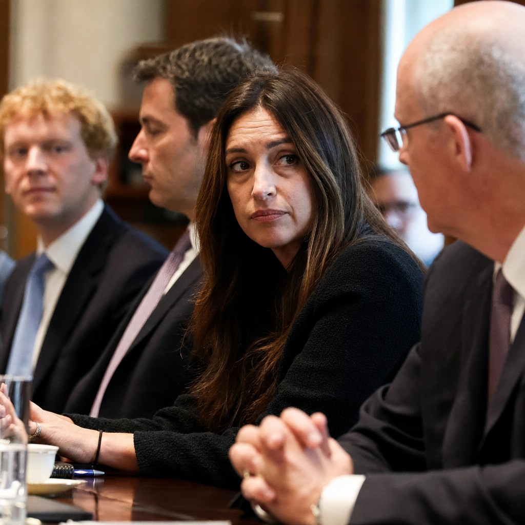 Foto till artikeln: Vita huset bjöd in techgiganterna – men inte forskare och småbolag – när hemliga AI-regler presenterades