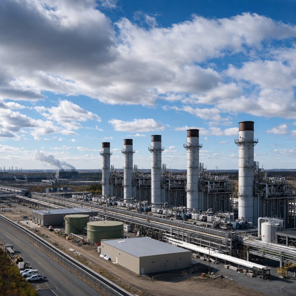 Foto till artikeln: Amazon planerar jättedatacenter drivet av fossilgas – kan bli USA:s enskilt största utsläppare