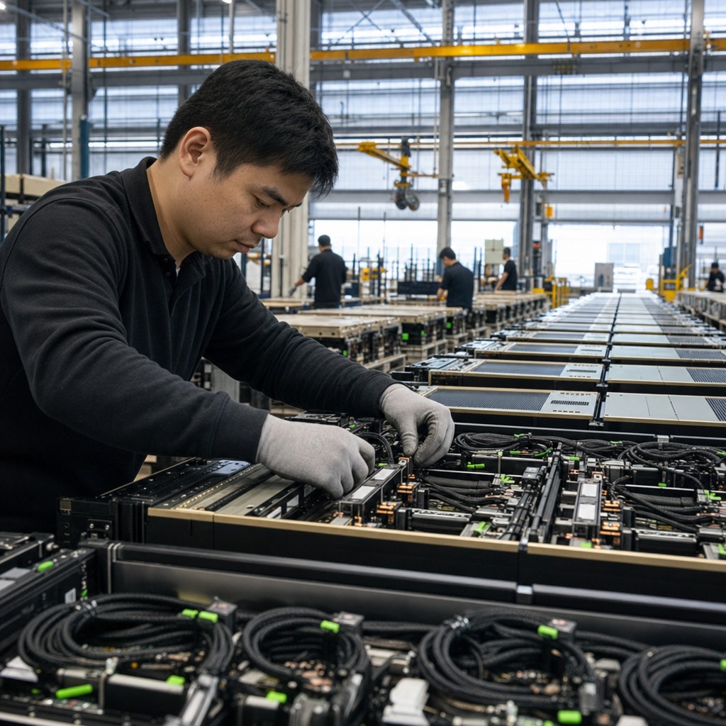 Foto till artikeln: Grafikprocessorer som broar och kraftledningar – så vill Nvidia och institutionella investerare omforma finansieringen av AI-infrastruktur