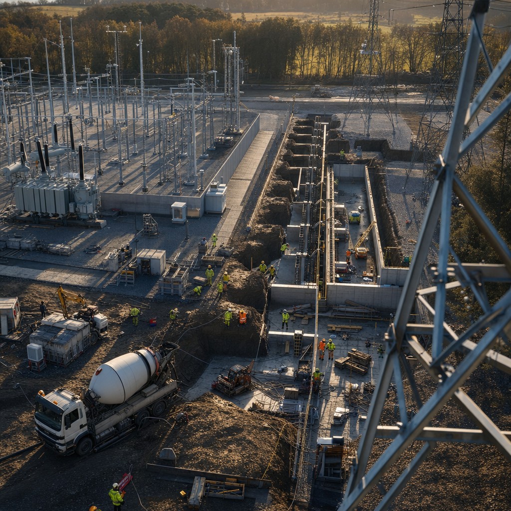 Foto till artikeln: Vem som äger elen och betongen äger framtidens AI – nu strömmar hundratals miljarder in i ett infrastrukturkrig