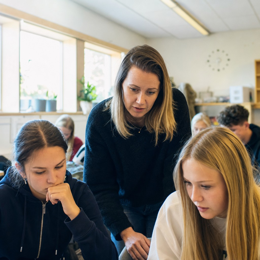 Foto till artikeln: Vem ska egentligen fostra nästa generation i AI-användning — skolan eller teknikjättarna?