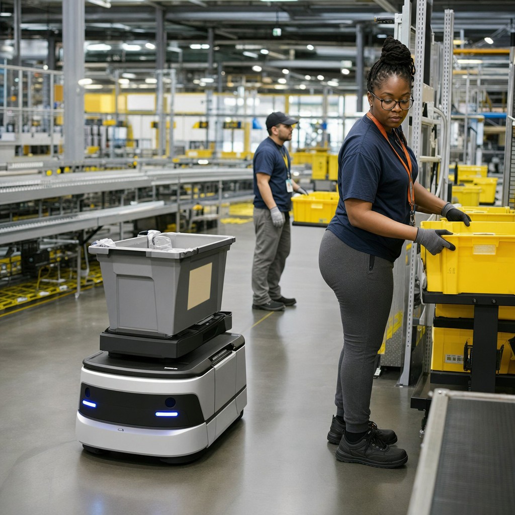 Foto till artikeln: Walmart satsar på butiksrobotar och Target på digitala tvillingar — men löser tekniken tullkrisen?
