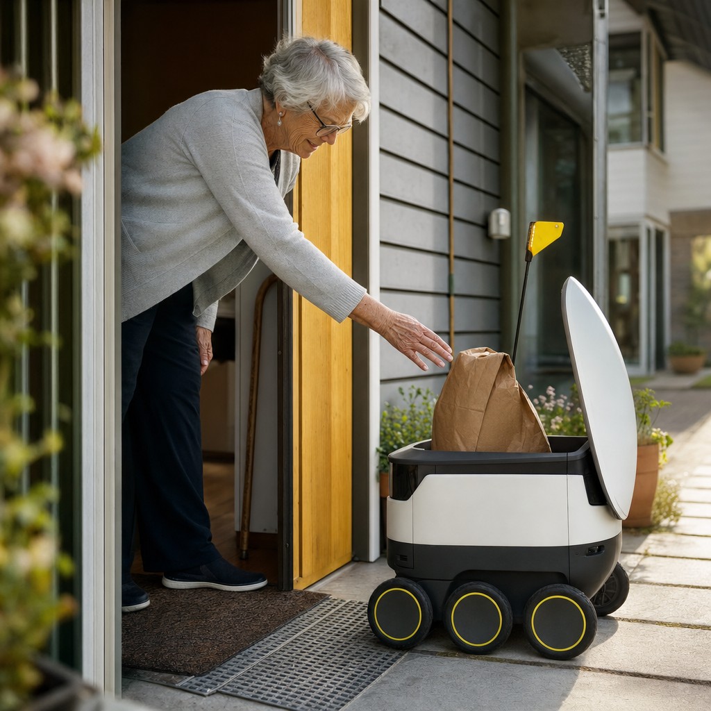 Foto till artikeln: Robotarna flyttar in – men det är vi människor som håller dem ute