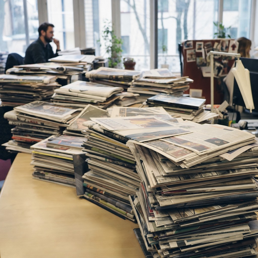 Foto till artikeln: 284 källartiklar granskades – inte en enda handlade om AI