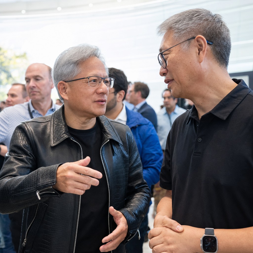 Foto till artikeln: Kapplöpningen om AI-kraft: Apple och Nvidia visar att framtiden beräknas nära användaren