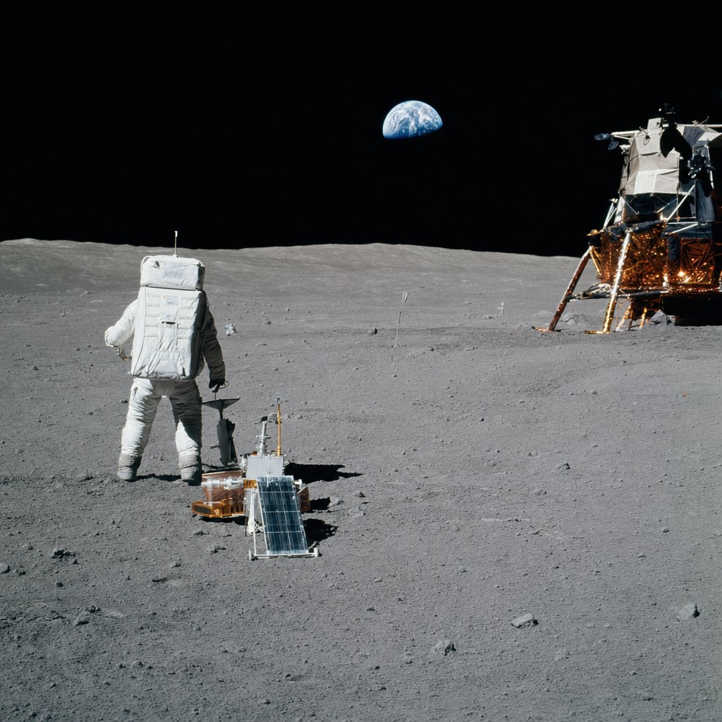 Foto till artikeln: Laserljus slog radion: Artemis II sände nästan en halv terabyte kristallklar bild från månens avstånd