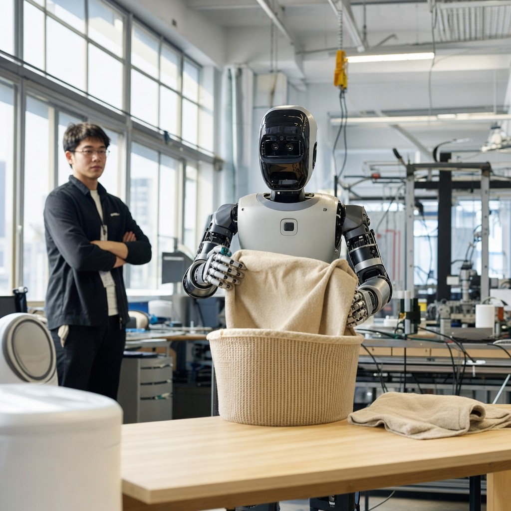 Foto till artikeln: Se en gång – gör det sedan själv: Ny grundmodell gör robotar läraktiga med en enda video