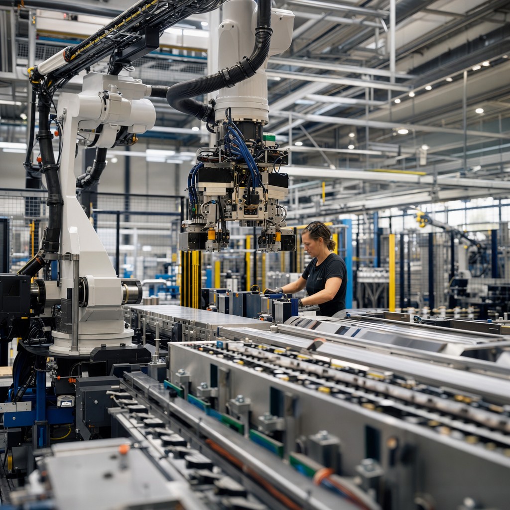 Foto till artikeln: Robotarna har lämnat ritbordet – nu arbetar de på riktigt