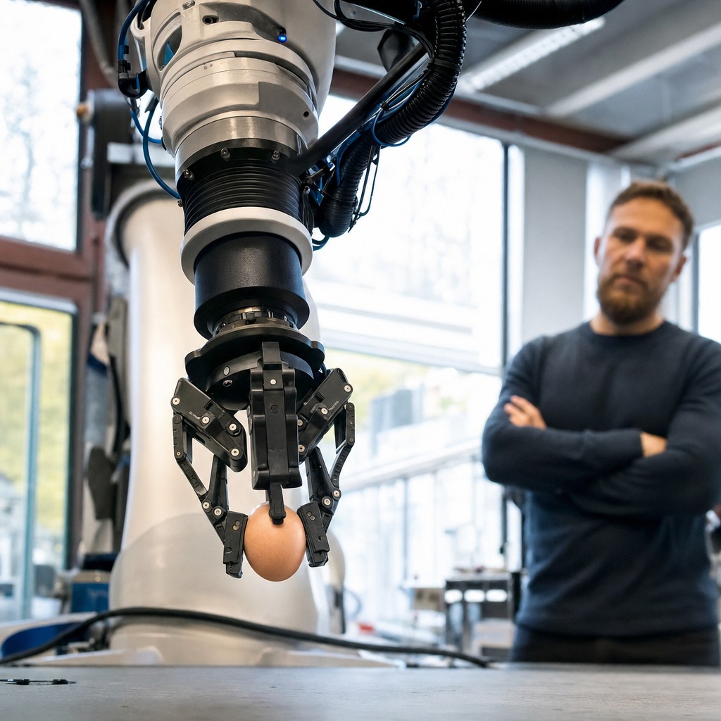 Foto till artikeln: Robotar som känner och är svårare att kapa – genombrott som kan förändra branschen