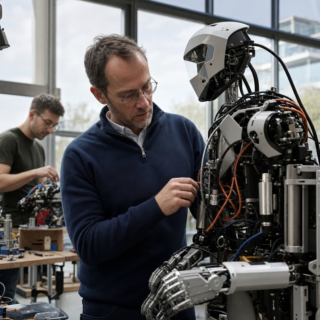 Foto till artikeln: Robotarnas kropp kan inte hålla jämna steg med deras hjärna