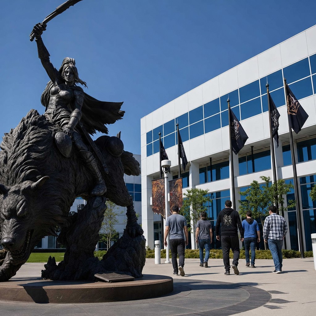 Foto till artikeln: Blizzards anställda säkrar historiskt avtal – AI-teknik kräver nu facklig förhandling