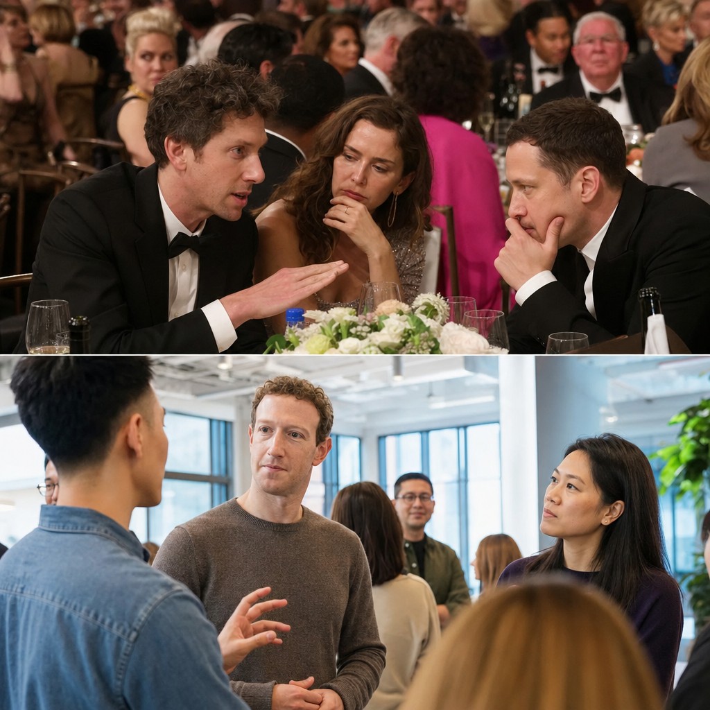 Foto till artikeln: AI har blivit vår tids stora berättelse — Hollywood filmatiserar OpenAI-dramat medan Metas AI-agent tränger undan Muse från deras egna konton