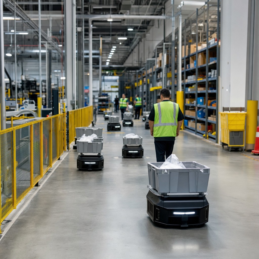 Foto till artikeln: Han sålde en robot som inte fanns – nu förändrar maskinerna handel och lager i grunden