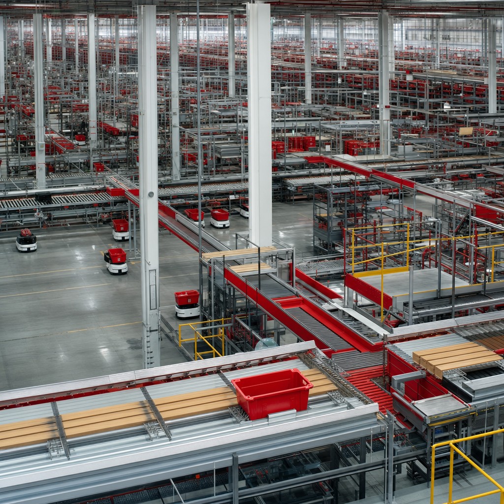 Foto till artikeln: Tre miljoner robotar på fem år — JD.com presenterar sin mest ambitiösa automatiseringsplan hittills