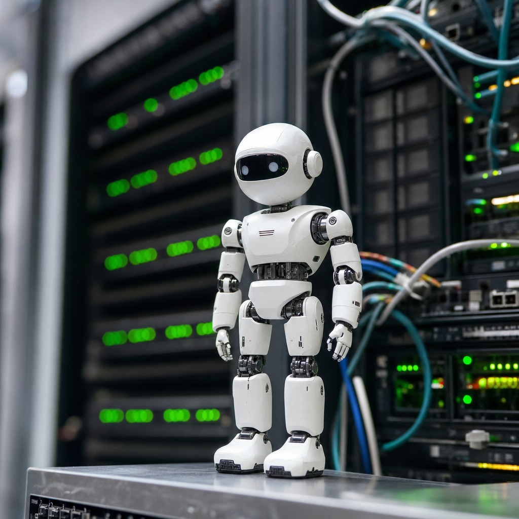 Foto till artikeln: De arbetar dygnet runt och sover aldrig – nu skuldsätter sig teknikjättarna för att bygga om världens datacenter i rekordtakt