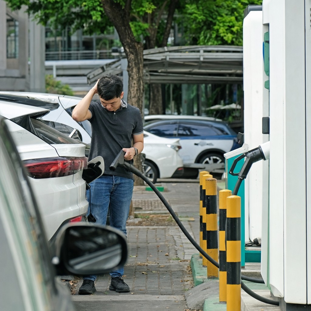 Foto till artikeln: Elbilsboomens baksida: Försäljningen växer i väst och Sydostasien – men laddinfrastrukturen hänger inte med