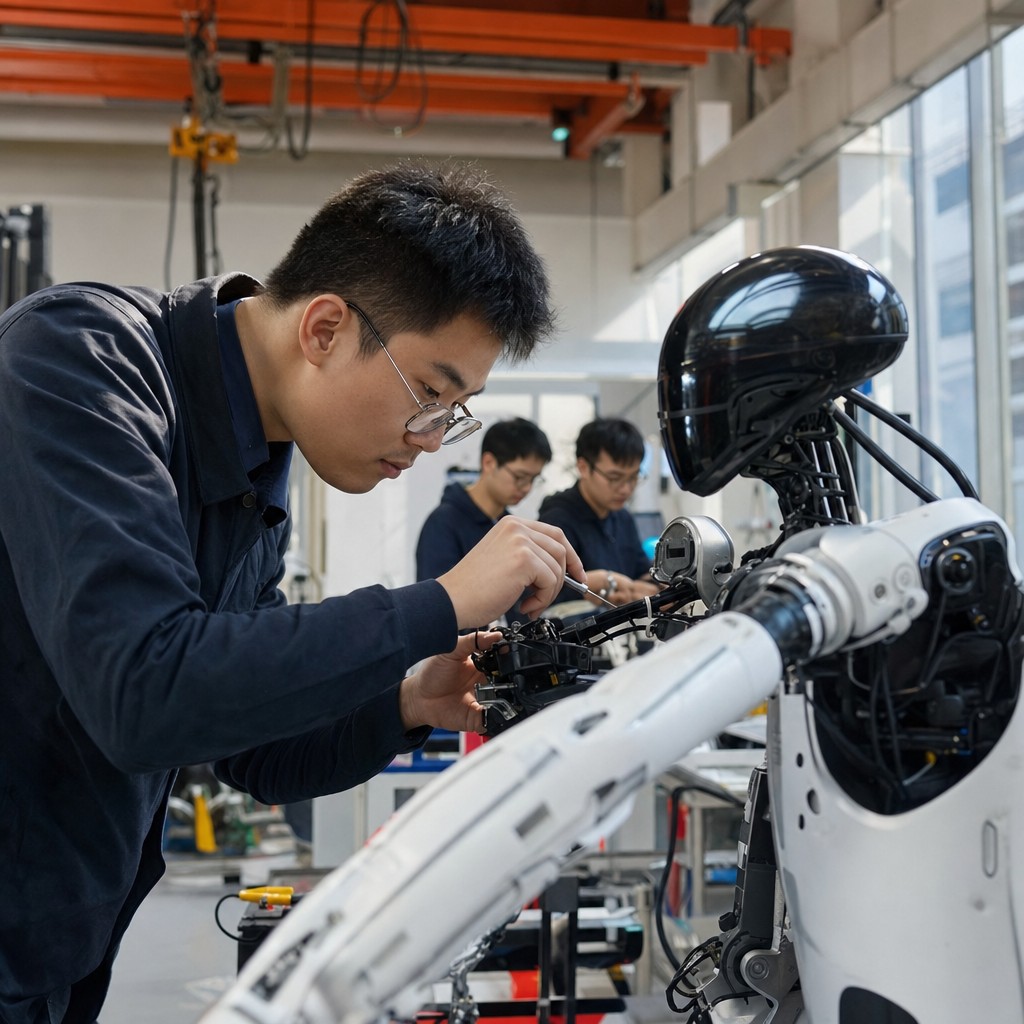 Foto till artikeln: Kina tar hälften — så fördelade sig 50 miljarder kronor i robotikfinansiering på en enda månad
