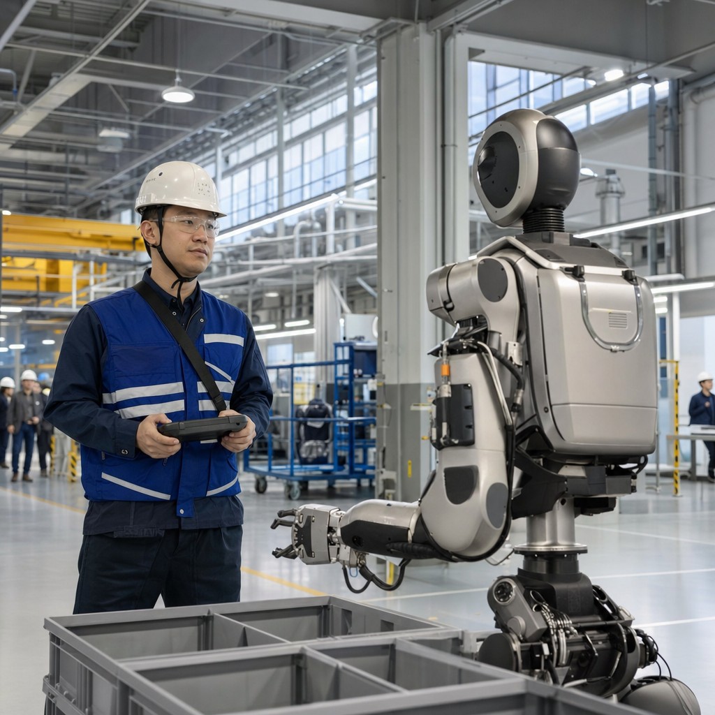 Foto till artikeln: Robotar tar plats i verkliga fabriker – nu är det inte längre ett experiment