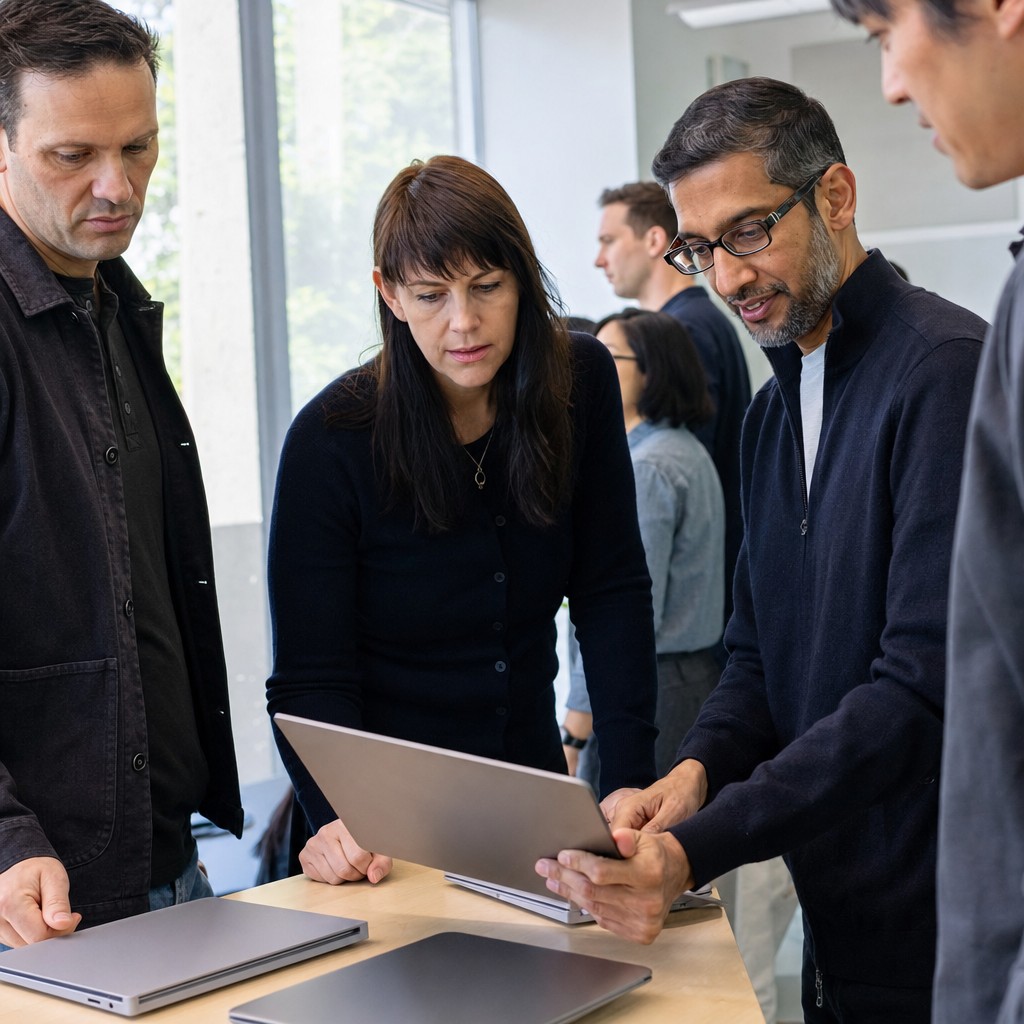 Foto till artikeln: Fem nya bärbara datorer – Google utmanar Apple och Microsoft på deras hemmaplan