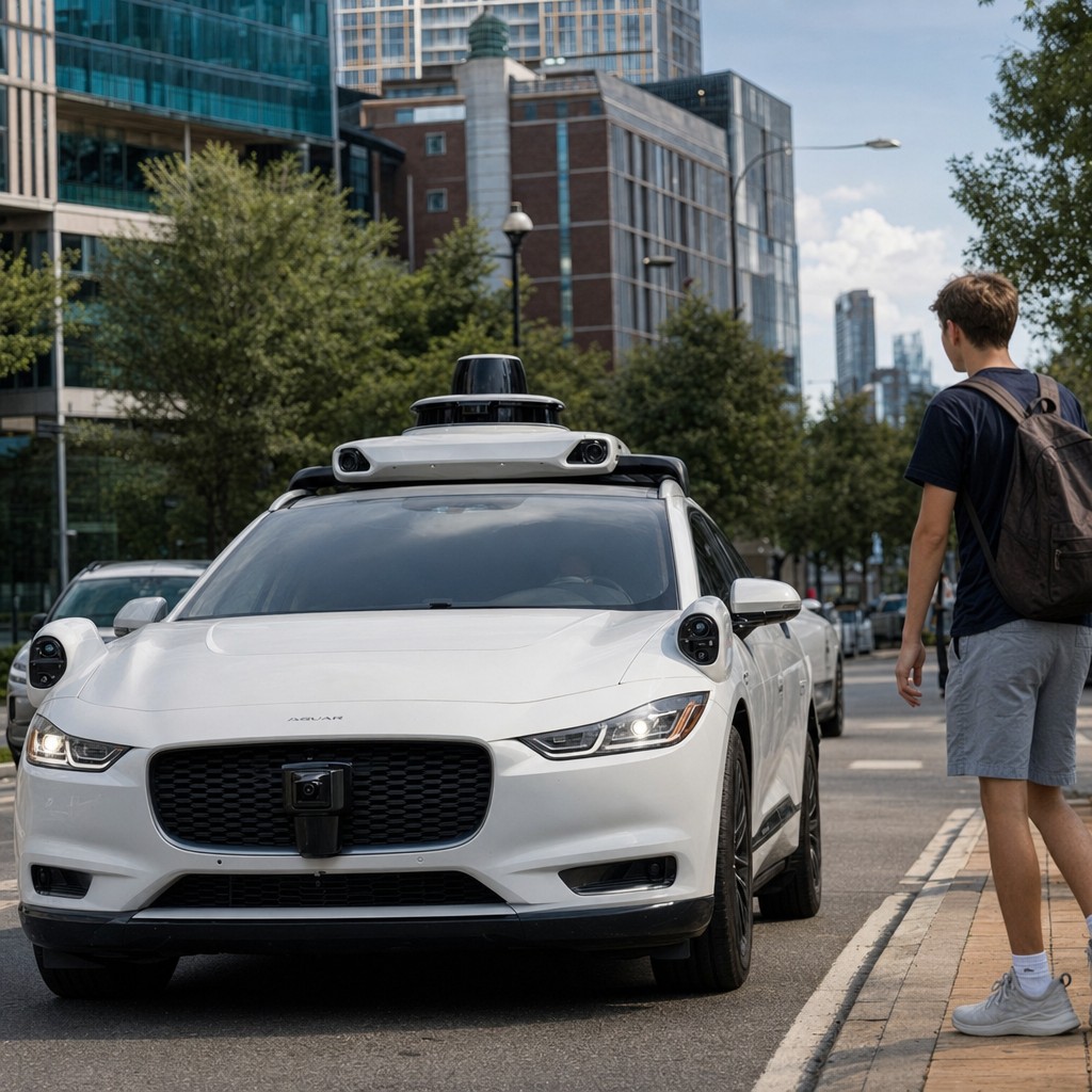 Foto till artikeln: Waymo låter tonåringar åka självkörande taxi ensamma i Nashville – utan förälder ombord