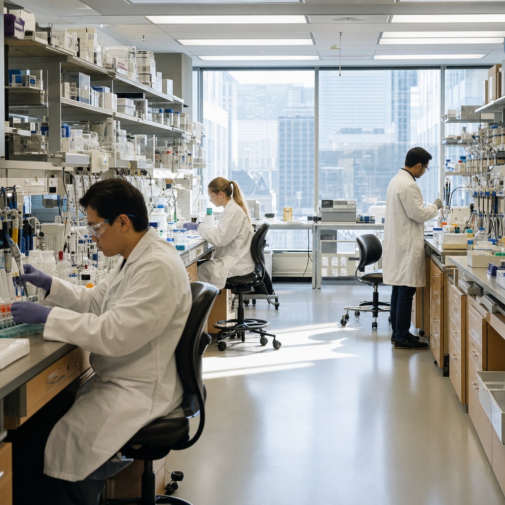 Foto till artikeln: Tusen samverkande AI-agenter kartlade ett okänt enzymsystem på 21 timmar – Anthropic jämför med Crispr