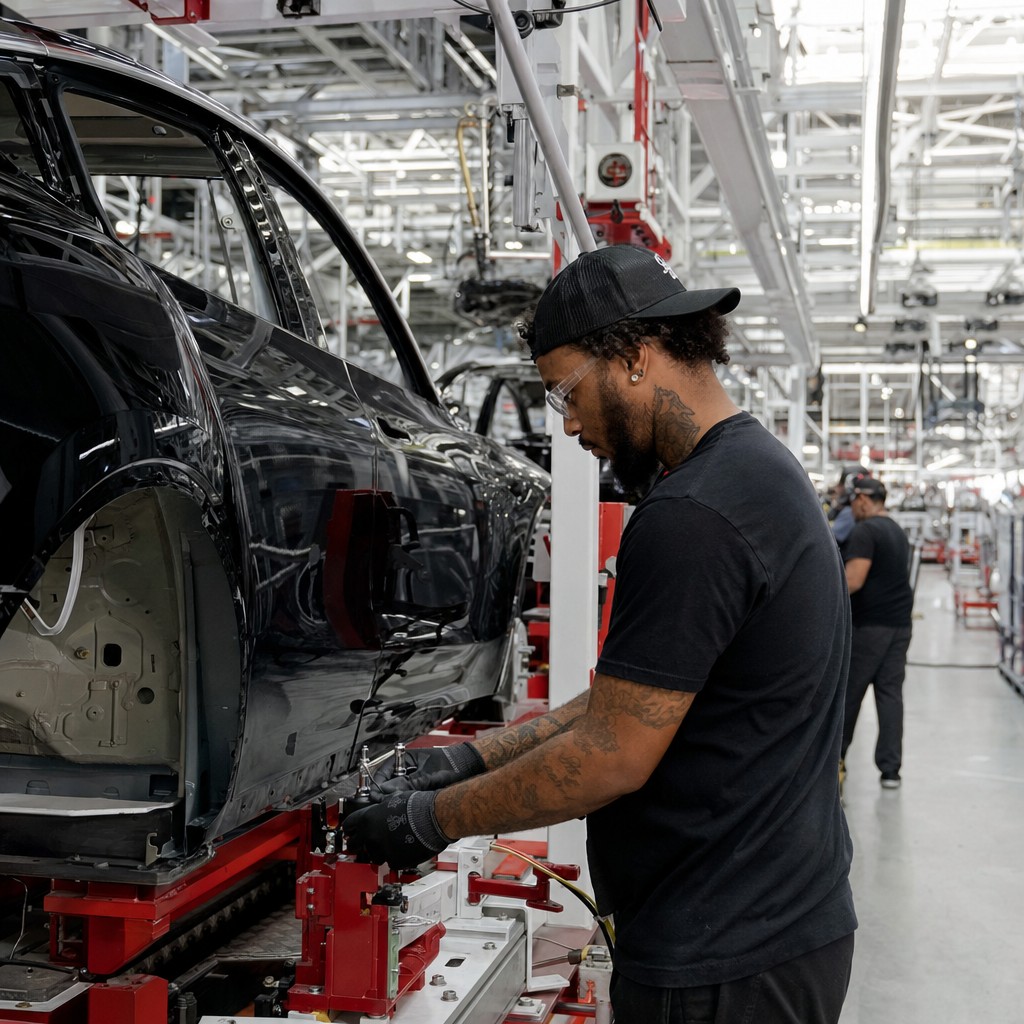Foto till artikeln: Kalifornien stämmer Tesla för systematisk rasdiskriminering mot svarta anställda – rättegången har inletts