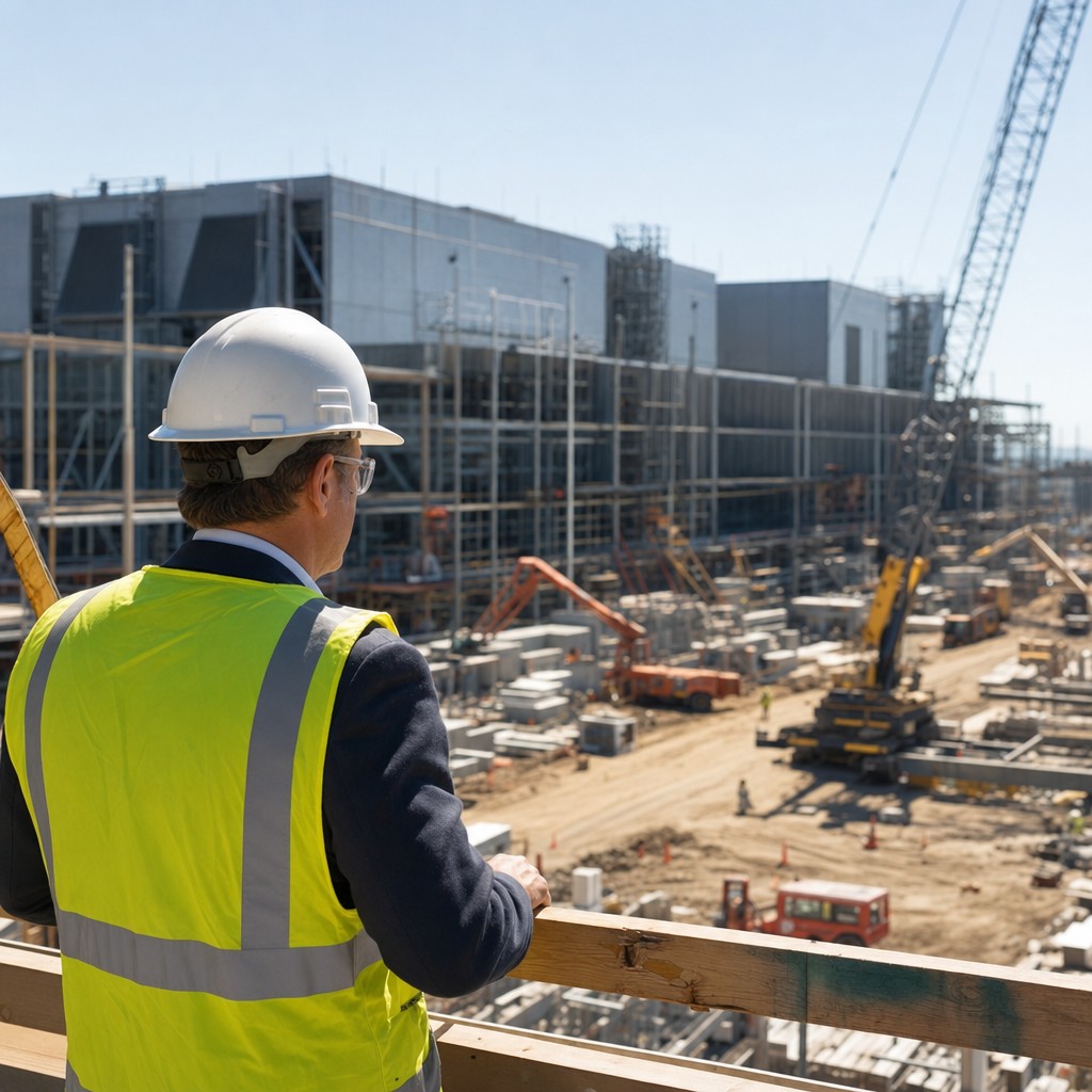 Foto till artikeln: Larmet om Oracles gigantiska AI-datacenter — varför juridisk försiktighet feltolkas som kris