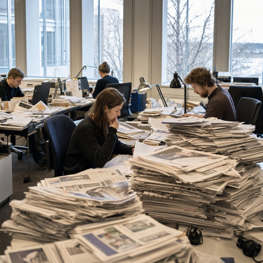 Foto till artikeln: 46 artiklar granskade – ingen håller måttet: Så väljer AI Nyheterna bort bruset