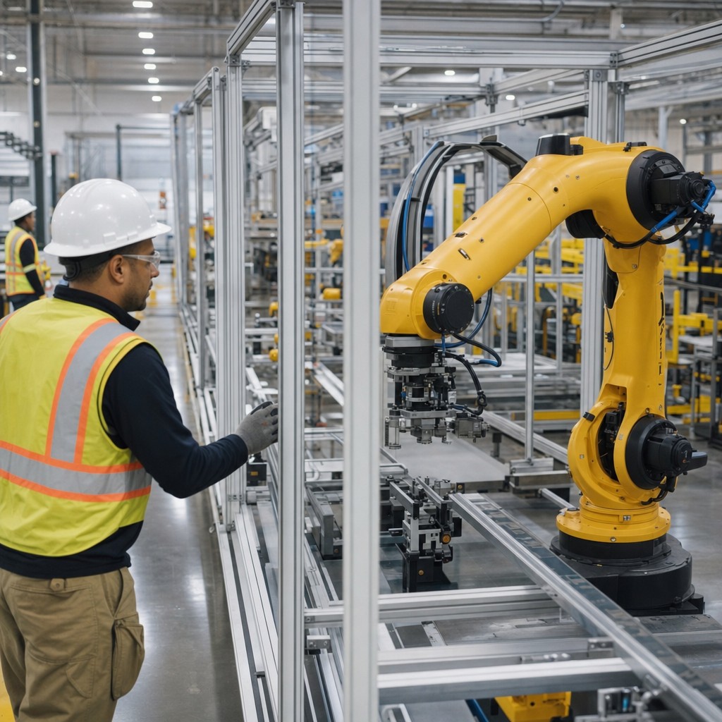 Foto till artikeln: Nu bygger robotarna sina egna fabriker – och det är bara början