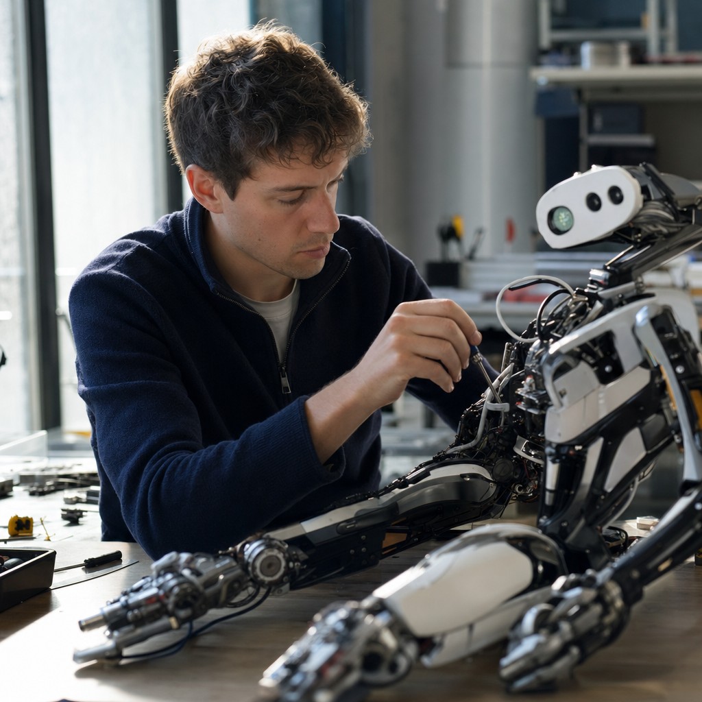 Foto till artikeln: AI-modeller för robotstyrning och bildtolkning körs nu på vanliga grafikkort — även på bärbar dator