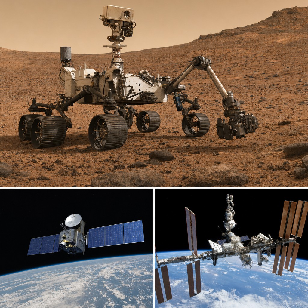 Foto till artikeln: NASA testar AI i rymden – rovern, satelliten och rymdstationen visar ny riktning för utforskningen