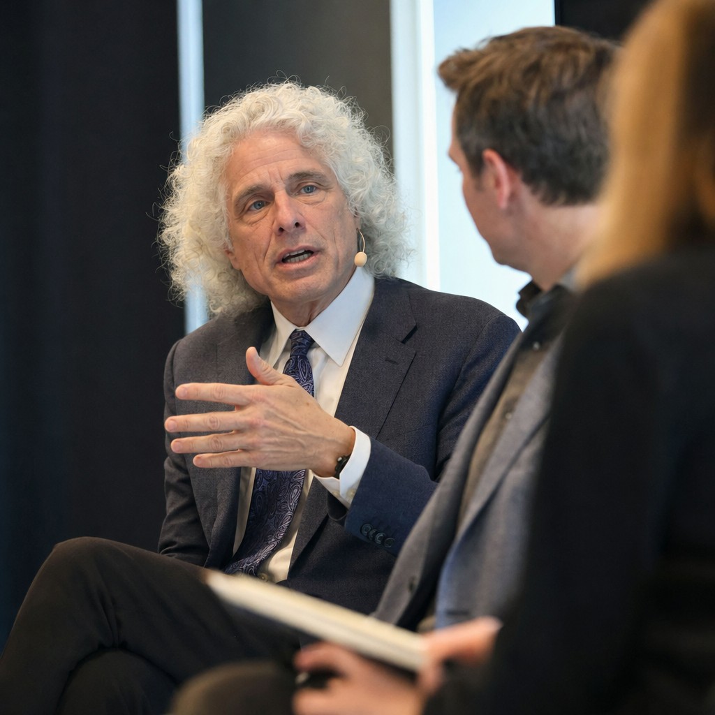 Foto till artikeln: Pinker kritiserar skrämseltaktiken i AI-debatten: Efterlyser nykter säkerhetsteknik i stället för domedagsprofetior