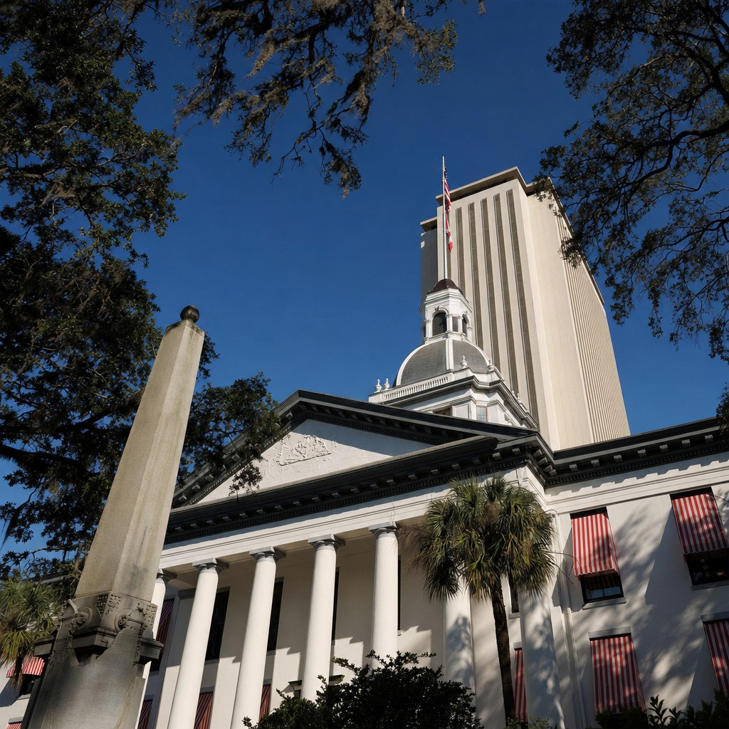 Foto till artikeln: Florida kräver förbud mot ChatGPT:s mänskliga tilltal — kan ordet "jag" bli OpenAIs juridiska fall?