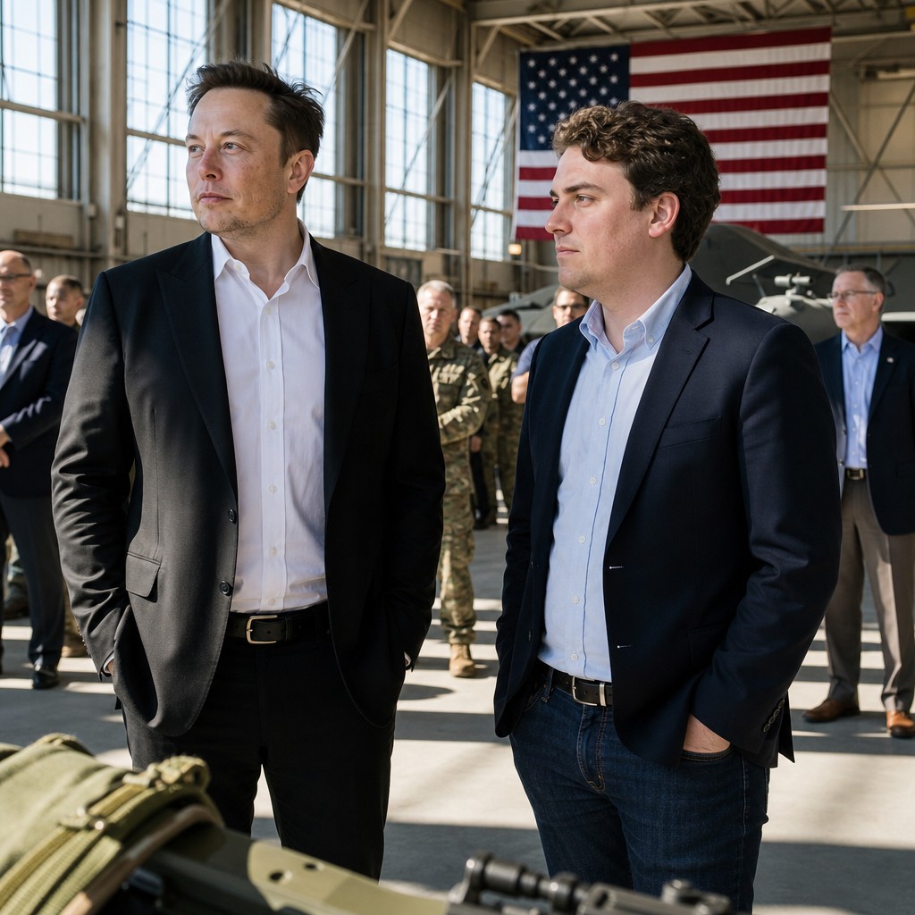 Foto till artikeln: Musk och Luckey leder nytt Pentagon-projekt om framtidens krig