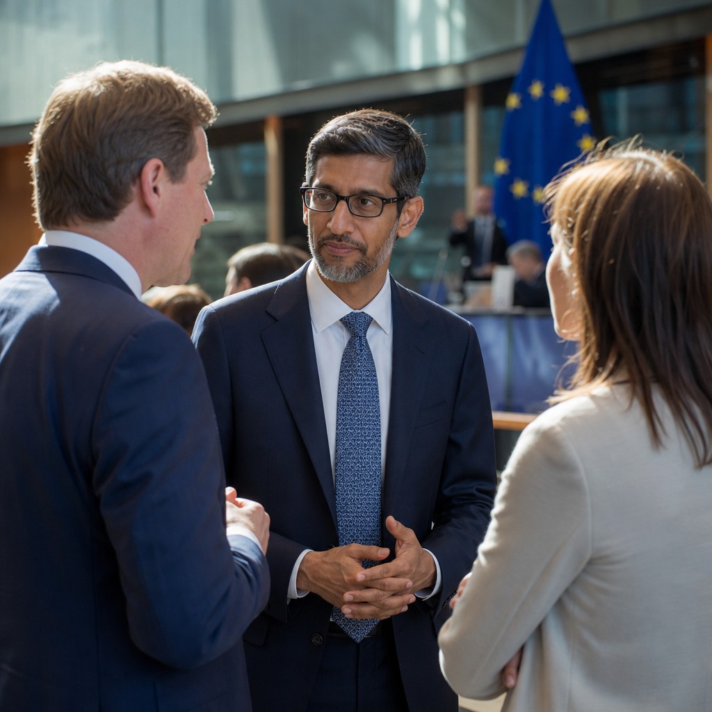 Foto till artikeln: Google har haft över 300 möten med EU:s lagstiftare – inte ett enda europeiskt techbolag i närheten